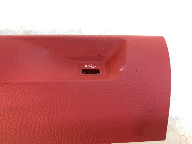 BMW F30 F31 F32 F33 F34 F36 3 & 4 Series Coral Red Lower Dash Trim W/USB 9364954
