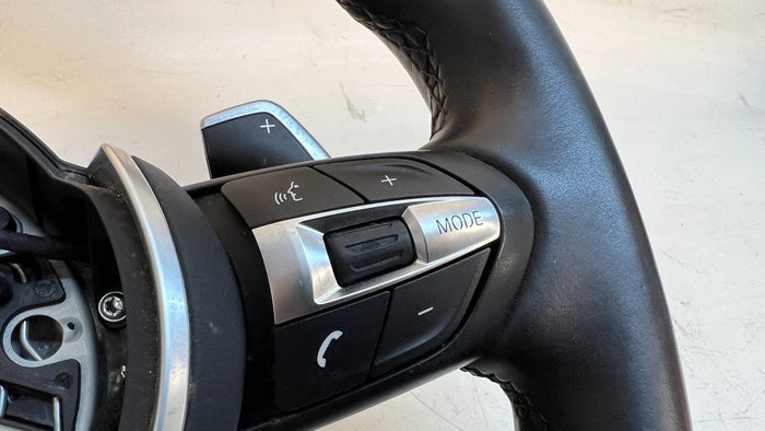 BMW F30 F31 F32 F33 F34 F36 M Sport Steering Wheel W/Paddles 32307848339