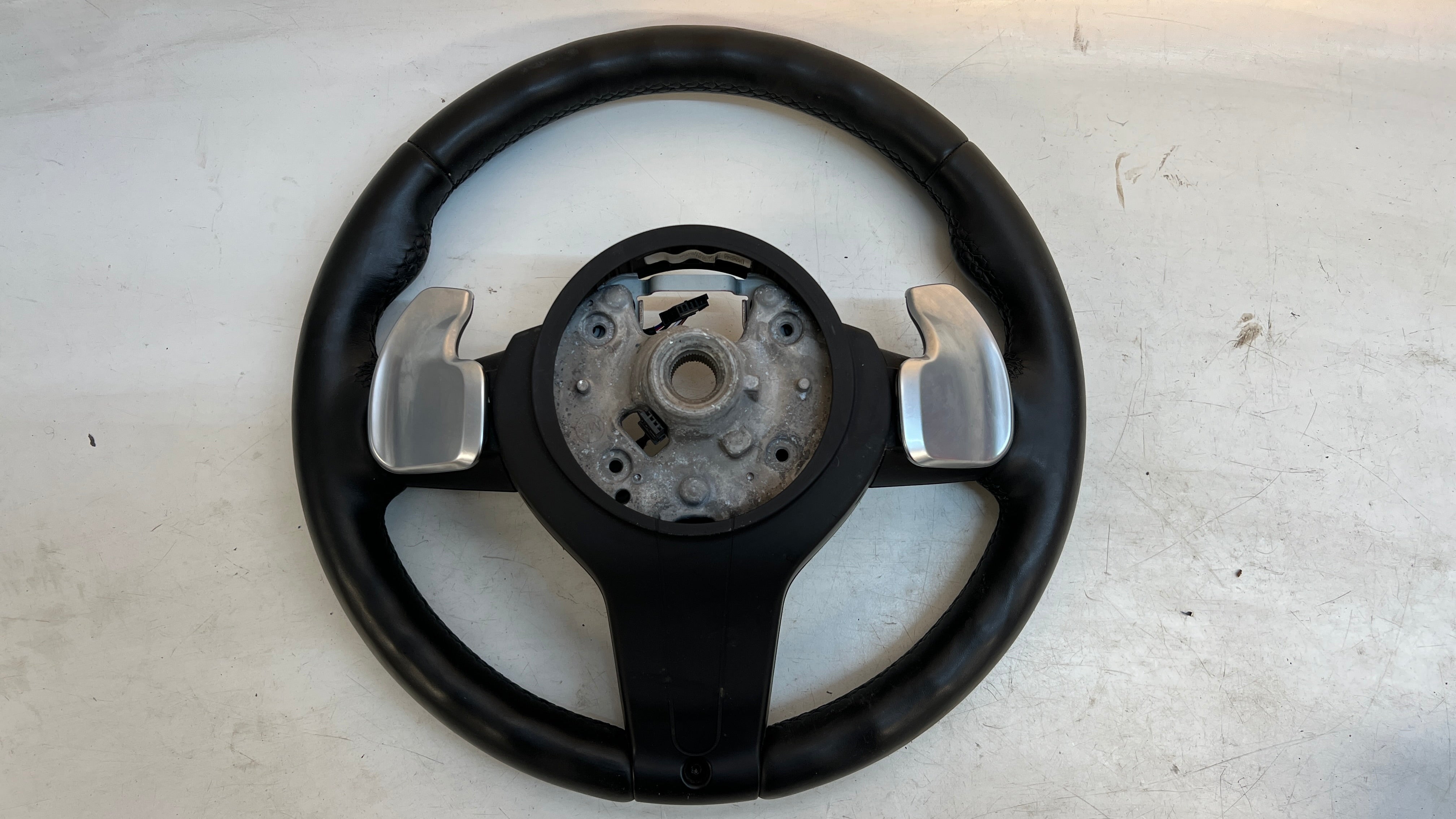 BMW F30 F31 F32 F33 F34 F36 M Sport Steering Wheel W/Paddles 323078483 ...