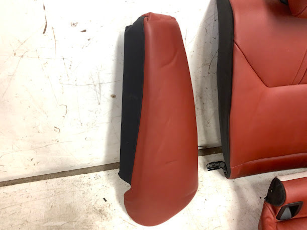 BMW E92 M3 Fox Red Interior Seats & Door Panels