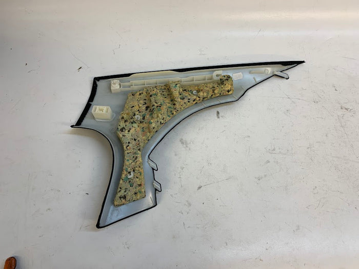 BMW F10 M5 550xi 535xi Rear Left Headliner C Pillar Trim Black Anthracite 51438038173