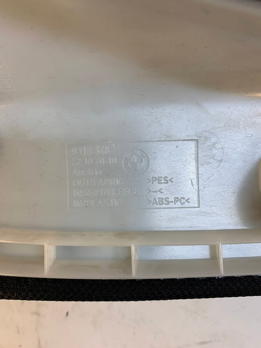 BMW F10 M5 550xi 535xi Headliner Front Right A Pillar Trim Black Anthracite 51438038170