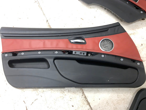 BMW E92 M3 Fox Red Interior Seats & Door Panels