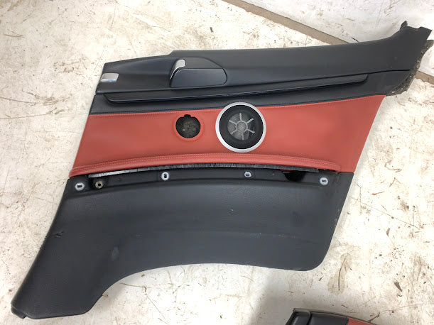 BMW E92 M3 Fox Red Interior Seats & Door Panels