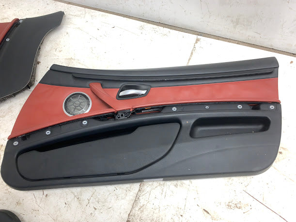 BMW E92 M3 Fox Red Interior Seats & Door Panels