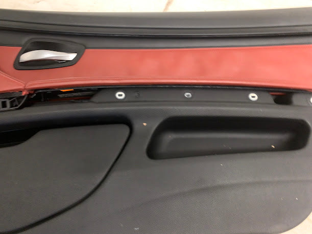 BMW E92 M3 Fox Red Interior Seats & Door Panels