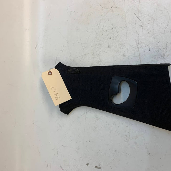 BMW F10 M5 550xi 535xi Center Right Headliner B Pillar Trim Black Anthracite 51438060010