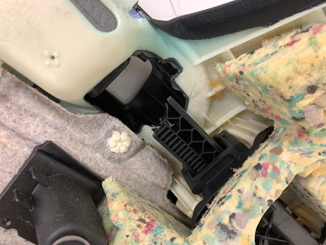 BMW F32 4 Series Left/Driver Side Rear Coral Red Leather Interior Panel *DAMAGED*