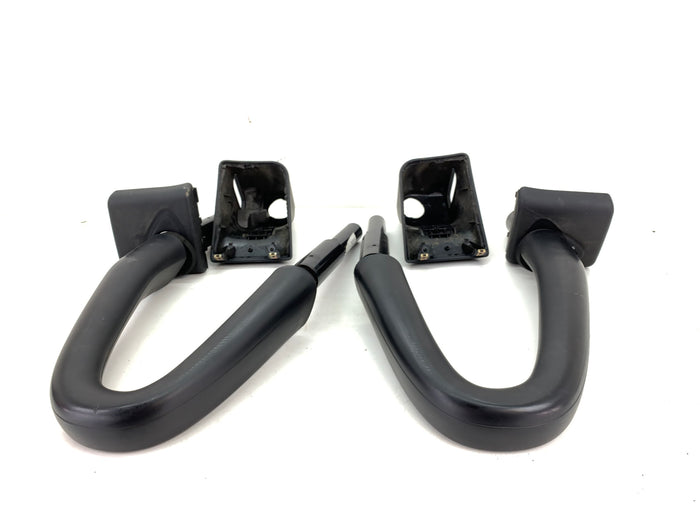 BMW Z3 M Roadster Roll Bars Rollover Protection Bar Set Left Right & Cover Trims Black 8401336
