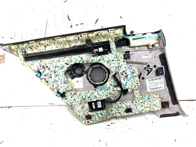 BMW F32 4 Series Right/Passenger Side Rear Coral Red Leather Interior Panel