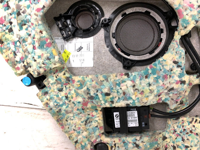 BMW F32 4 Series Right/Passenger Side Rear Coral Red Leather Interior Panel