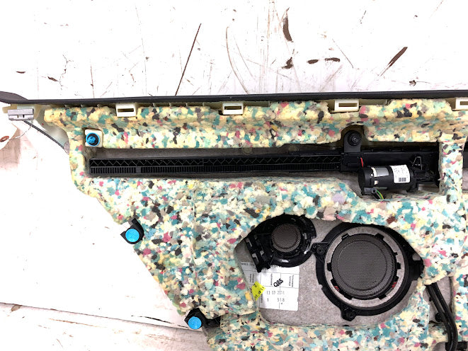 BMW F32 4 Series Right/Passenger Side Rear Coral Red Leather Interior Panel