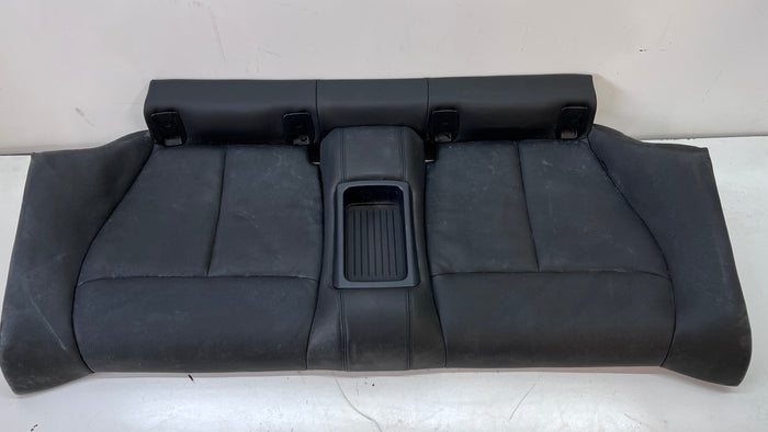 BMW F32 REAR SEAT - BLACK LEATHER W/BLUE STITCHING