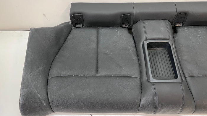 BMW F32 REAR SEAT - BLACK LEATHER W/BLUE STITCHING