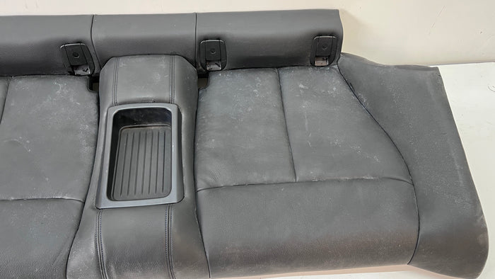 BMW F32 REAR SEAT - BLACK LEATHER W/BLUE STITCHING