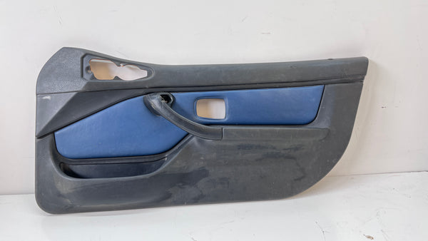 BMW Z3 Right/Passenger Side Topaz Blue Door Panel *DAMAGED*