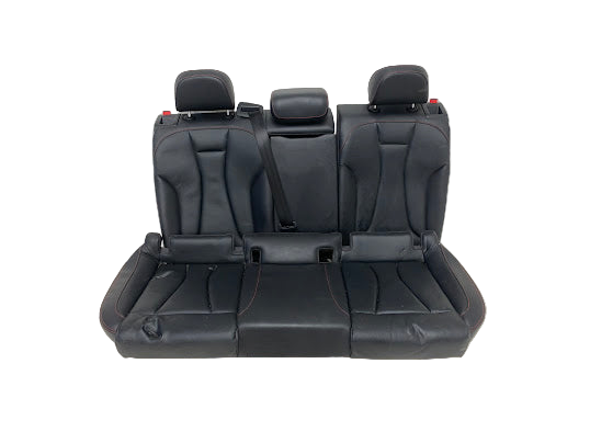 Audi 8V RS3 Rear Leather Seat Bench & Backrest Black 8V5885403AD *DAMAGED*