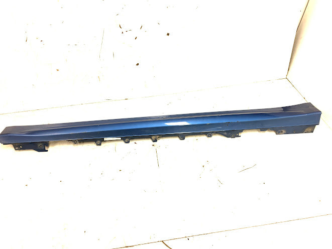 BMW F32 F33 4 Series M Sport Left/Driver Side Skirt Estoril Blue (B45) 8054539