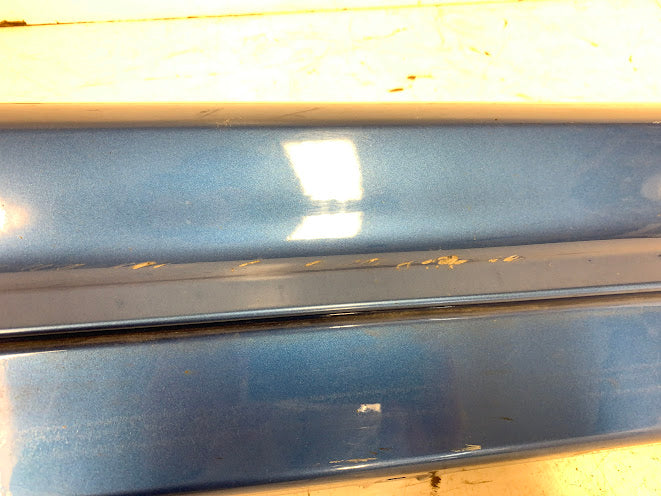 BMW F32 F33 4 Series M Sport Left/Driver Side Skirt Estoril Blue (B45 ...