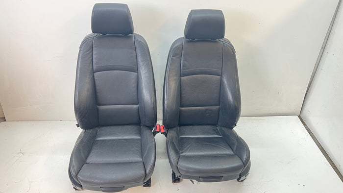 BMW E92 3 Series Black Leather Front Sport Seats