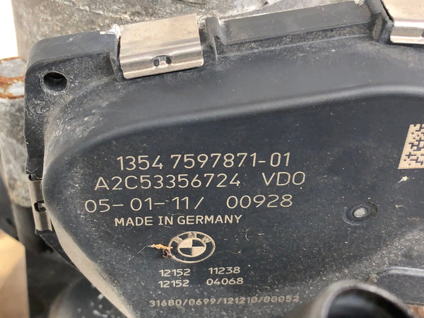 BMW E82 E88 1 Series 135i N55 Intake Manifold & Throttle Body 7576911/7597871