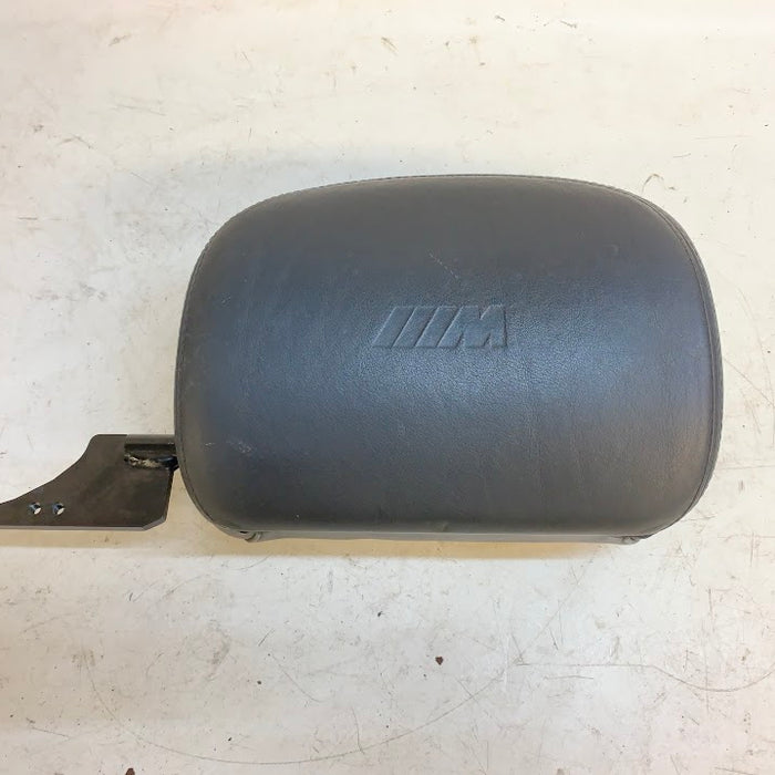 BMW E46 M3 Convertible Right Front Headrest Black Napa Leather