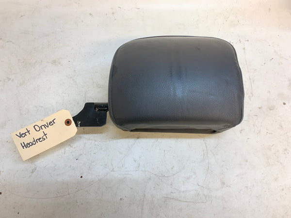 BMW E46 3 Series Convertible Left/Driver Side Front Black Leather Headrest