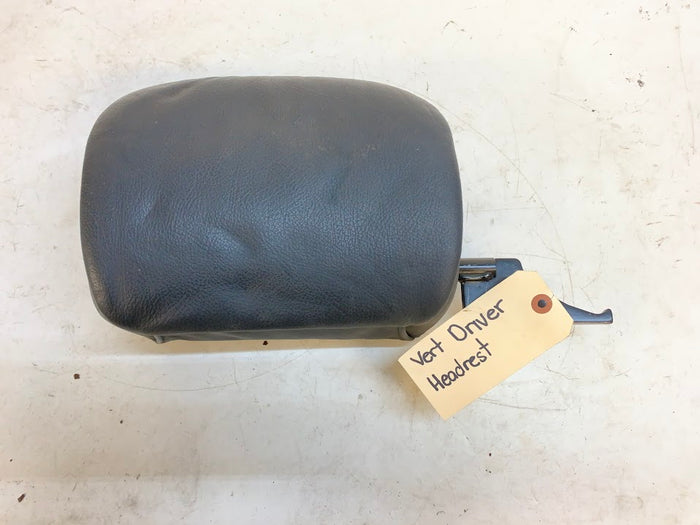 BMW E46 3 Series Convertible Left/Driver Side Front Black Leather Headrest