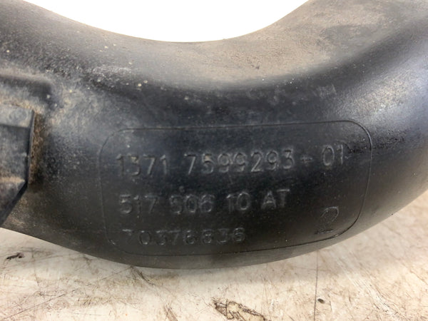 BMW E82 E88 135i N55 Turbocharger To Intercooler Charge Pipe 7599293 *DAMAGED*