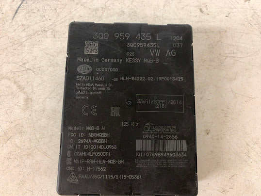 Audi 8V RS3 Keyless Entry Control Module 3Q0959435L