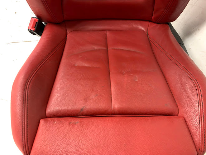 BMW F32 4 Series Cardinal Red Interior Seat Set