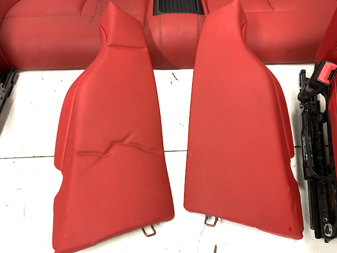 BMW F32 4 Series Cardinal Red Interior Seat Set