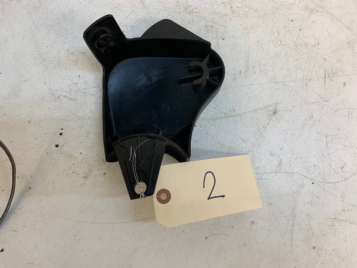 BMW E46 330ci M3 325ci 323ci Convertible Front Seat Inner Hinge Cover Trim Black 8255365