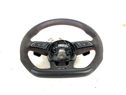 Audi 8V RS3 Flat Bottom Alcantara/Suede Steering Wheel 8V0419091