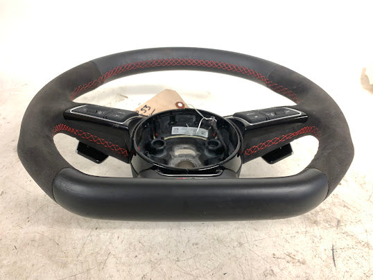 Audi 8V RS3 Flat Bottom Alcantara/Suede Steering Wheel 8V0419091