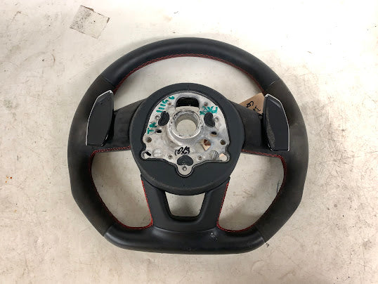 Audi 8V RS3 Flat Bottom Alcantara/Suede Steering Wheel 8V0419091