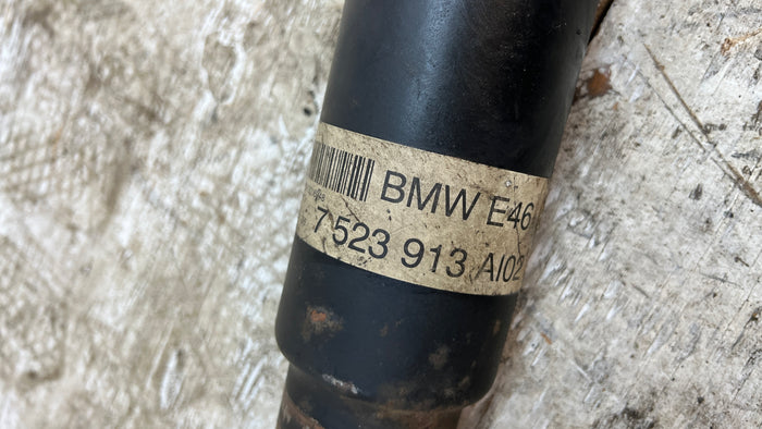 BMW E46 330ci 330i ZHP M54 RWD 6 Speed Manual Driveshaft 7523913