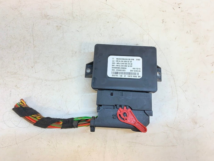 Mercedes-Benz C117 CLA250 Parking Brake Module A2469005203