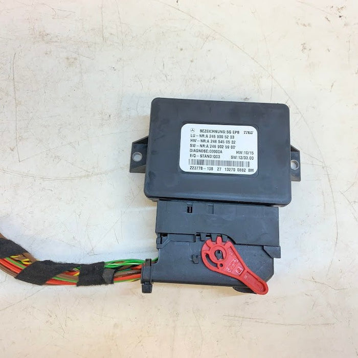 Mercedes-Benz C117 CLA250 Parking Brake Module A2469005203