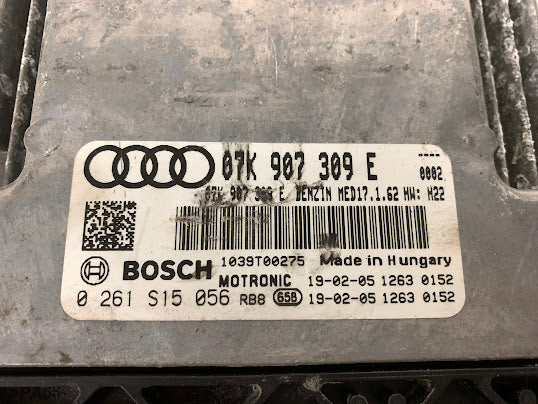 Audi 8V RS3 DAZA Engine Computer Control Module/DME/ECU 07K907309E