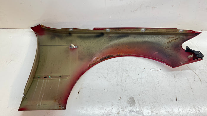 BMW E46 LCI Sedan / Wagon Front Fender Left (Imola Red 2) 41357042323