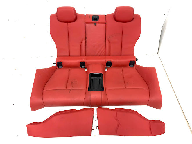 BMW F32 4 Series Cardinal Red Interior Seat Set