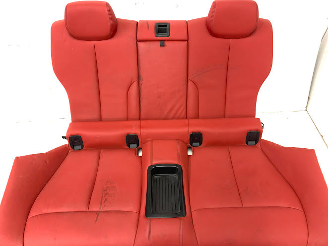 BMW F32 4 Series Cardinal Red Interior Seat Set