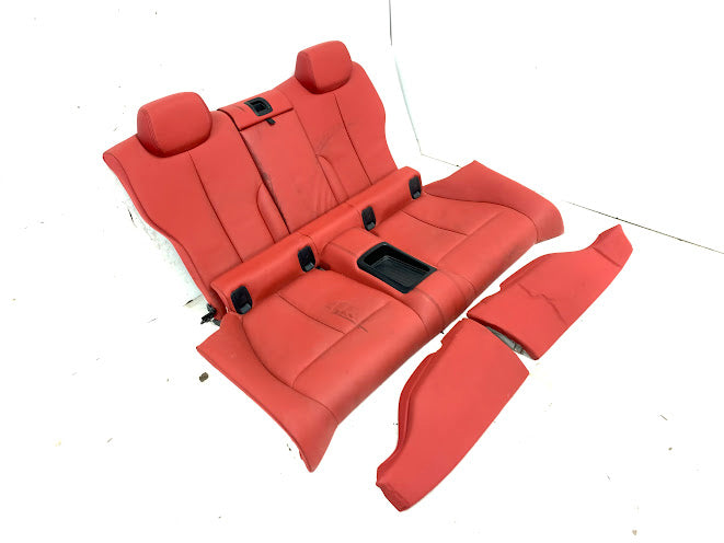 BMW F32 4 Series Cardinal Red Interior Seat Set