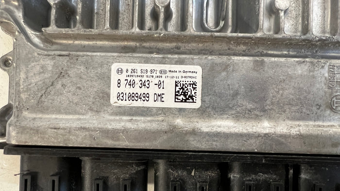 BMW F30 F31 F32 F33 F34 F36 330i/430i B46 DME/ECU W/FEM & Key Fob 8740343/8707676/66128723610