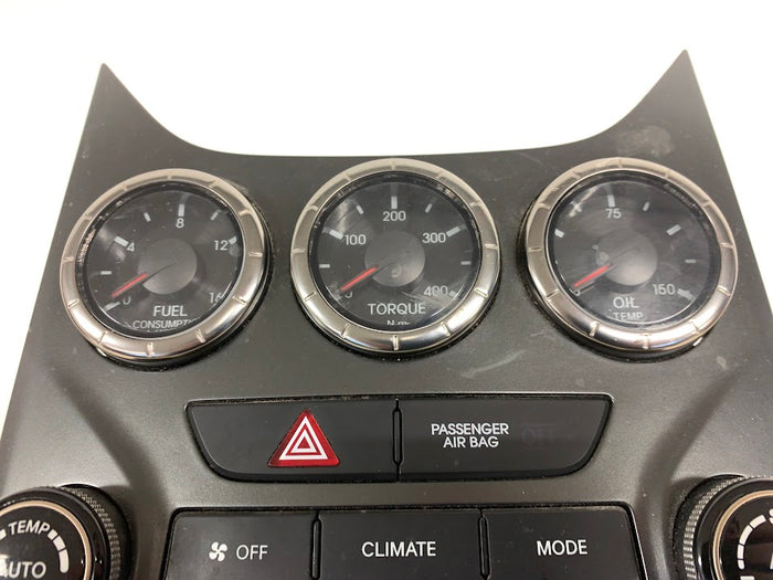 Hyundai BK2 Genesis Coupe Climate Control Panel W/Gauges 97250-2MFP1