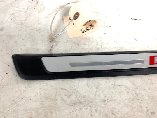 Audi 8V RS3 Right/Passenger Side Front Illuminated Door Sill 8V4947418C *DAMAGED*