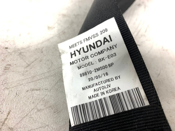 Hyundai BK1/BK2 Genesis Coupe Rear Left Seat Belt 89810-2M500