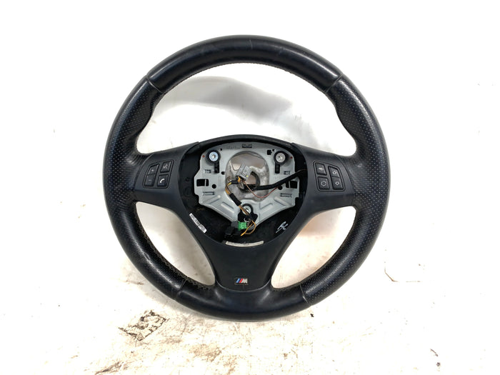 BMW E82 E88 E90 E91 E92 E93 135i 335i M Sport Leather Manual Steering Wheel 7839075