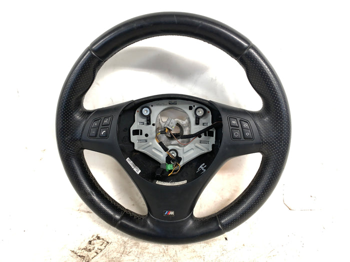 BMW E82 E88 E90 E91 E92 E93 135i 335i M Sport Leather Manual Steering Wheel 7839075